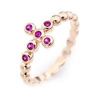 Anello Amen Donna Rosari in Argento Zirconia ABORR-14